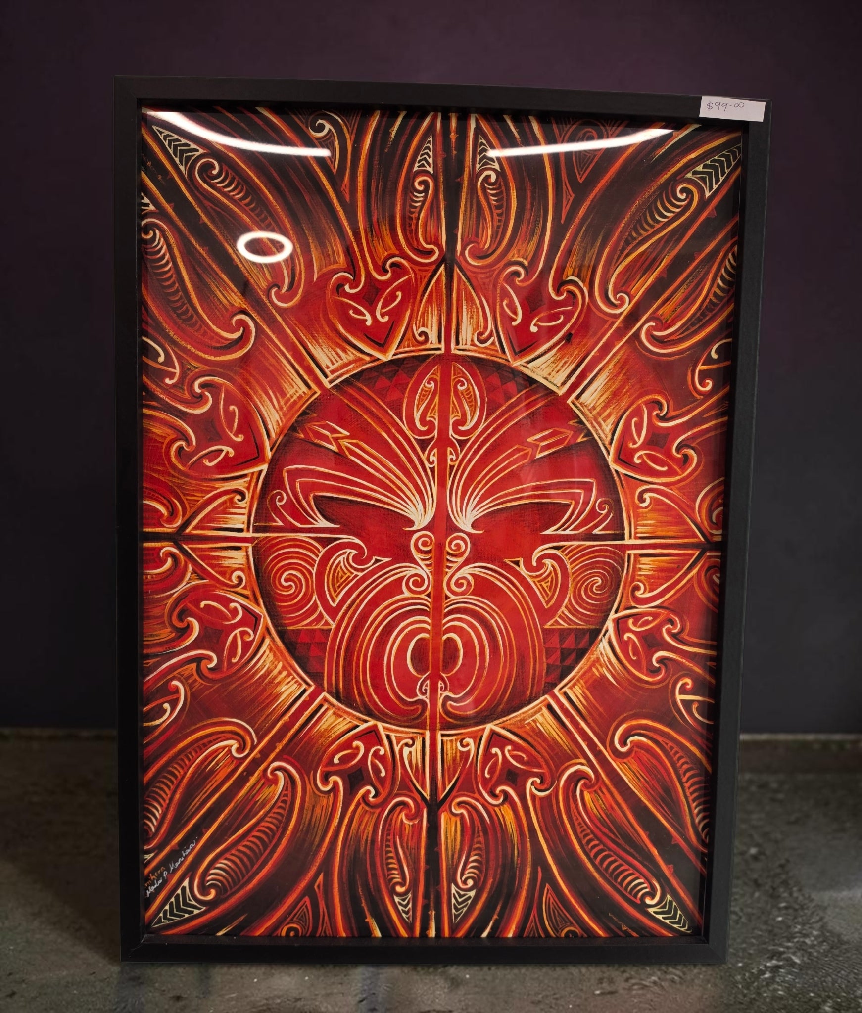 Mahi Toi - Art Prints A2 Framed