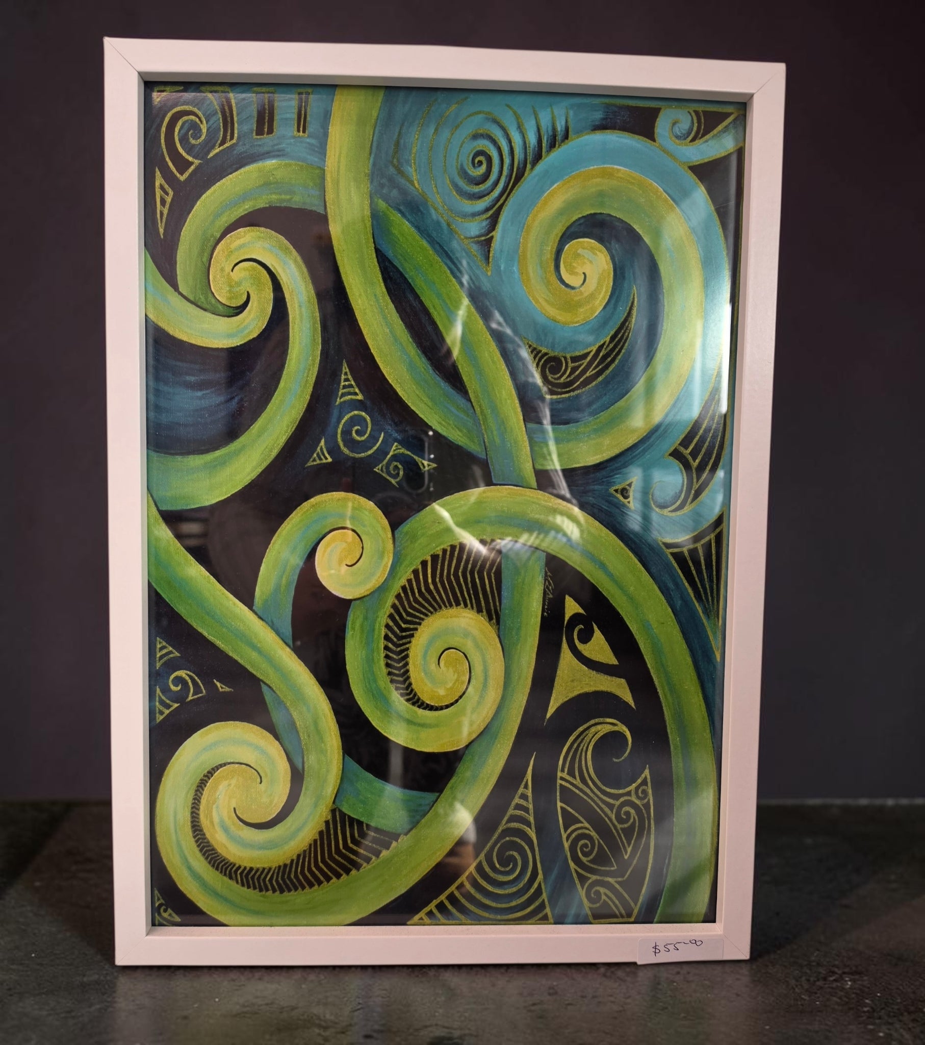 Mahi Toi - Art Prints A3 Framed