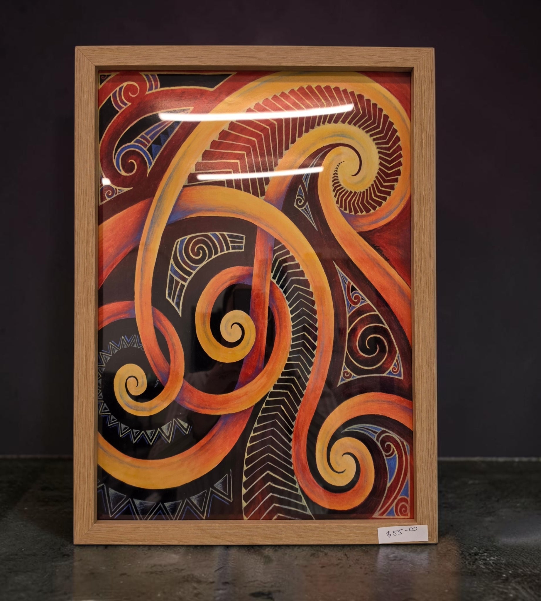 Mahi Toi - Art Prints A3 Framed