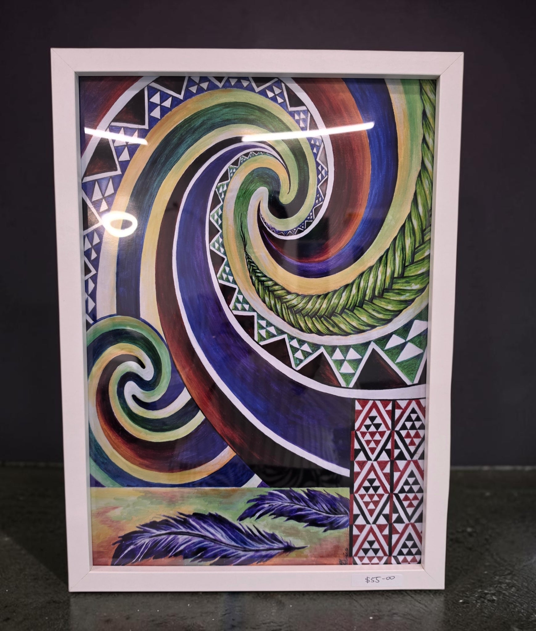 Mahi Toi - Art Prints A3 Framed