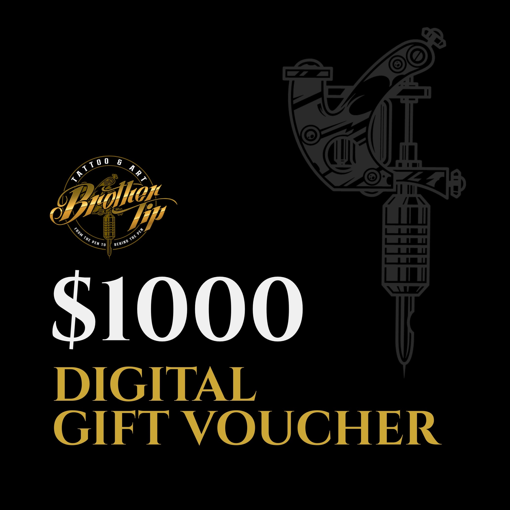 Tattoo Gift Voucher - Digital