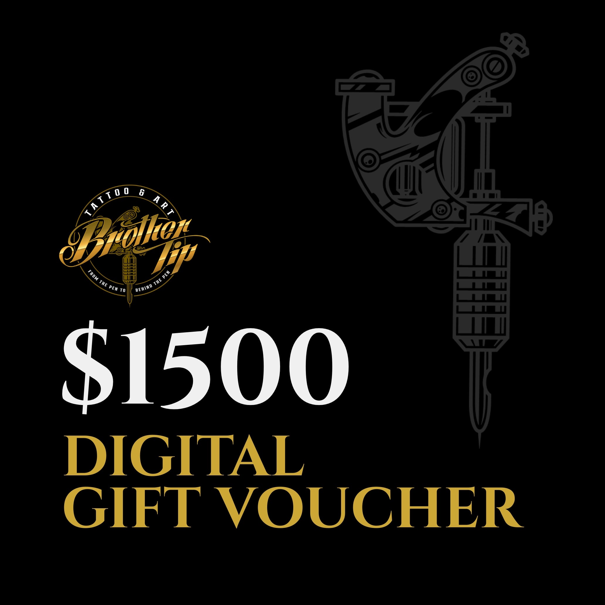 Tattoo Gift Voucher - Digital