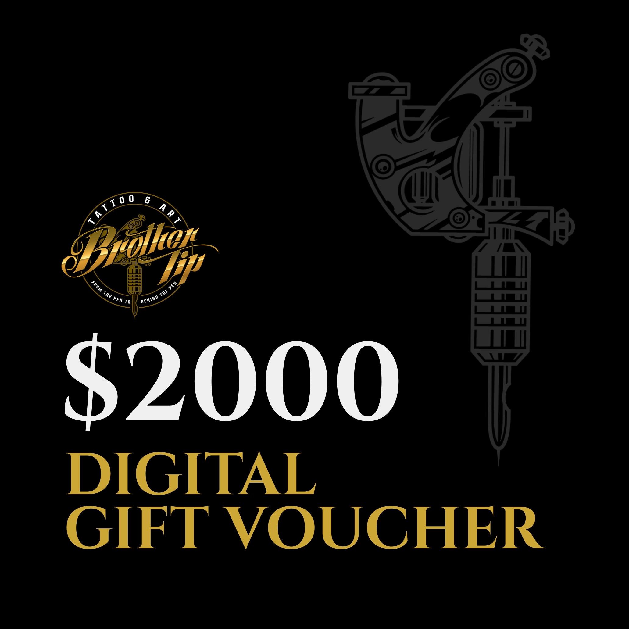 Tattoo Gift Voucher - Digital