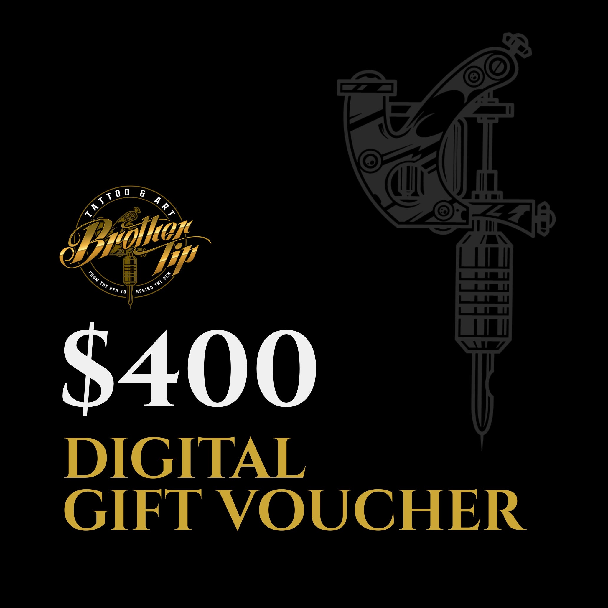 Tattoo Gift Voucher - Digital